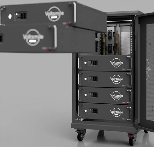 Voltsmile RPC 20U Cabinet voor 6st. RPC  Batterijen (30kwh)
